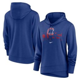 NUT CUBS ROYAL NIKE DIAMOND KNOCKOUT DRI-FIT LÉGER PO HOODIE SWTLADHOD POUR FEMMES