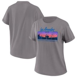 WEAR by Erin Andrews - T-shirt anthracite 2022 MLB All-Star Game Stadium pour femme