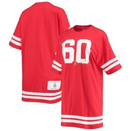 Robe à manches mi-longues claire Tommy Hilfiger Kansas City Chiefs pour femme, rouge