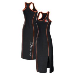 Robe mi-longue noire à dos nageur WEAR by Erin Andrews des Cleveland Browns pour femmes