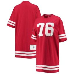 Robe à manches mi-longues claire Tommy Hilfiger Tampa Bay Buccaneers pour femme, rouge