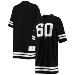 Robe à manches mi-longues claire des Dallas Cowboys de Tommy Hilfiger pour femme, noire