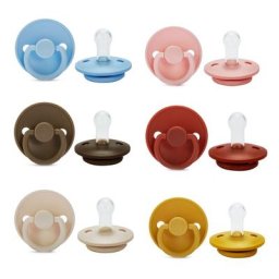 Baby Silicone Pacifier Food Grade Soother BPA Free 6-18 Months Old for Baby Girls Boys Sleepy