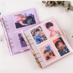Livre de rangement portable pour cartes nominatives album photo carte photo porte-carte