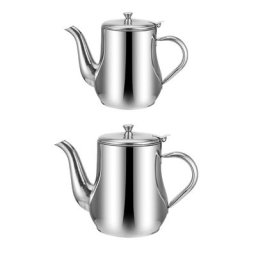 Bocaux à huile en acier inoxydable filtre à huile de cuisine tasse de filtre ménager réservoir