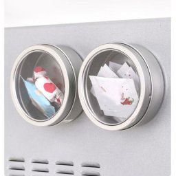 Boîtes à épices magnétiques avec couvercle transparent boîte de rangement pour réfrigérateur