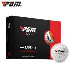 PGM-Coffret cadeau de balle de golf GT 3 couches utilisation du jeu original 12 pièces Q017