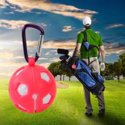 Support de sac pour balle de Golf en Silicone pochette pour balle de Golf Portable pour hommes et