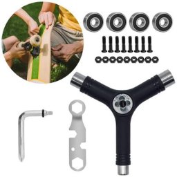 Outil de Skate/tournevis clé Portable accessoire Kit d'outils de Skateboard/pour patins à