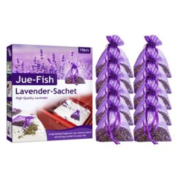 Sachets de lavande séchée pour parfum de maison 10 pièces pour placards désodorisants parfums