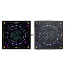 Nappe de table pour autel fournitures de tarot au glouton patchs pour rune ination
