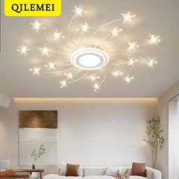Plafonniers LED modernes pour éclairage intérieur salon chambre à coucher salle à manger