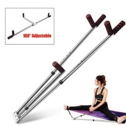 Extenseur de jambes à 3 barres en acier inoxydable Machine d'étirement réglable et fendu