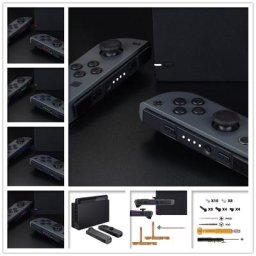 EXtremeRate-Kit de réglage LED Firefly pour Nintendo Switch lèvent de sac à dos Ruban Câble