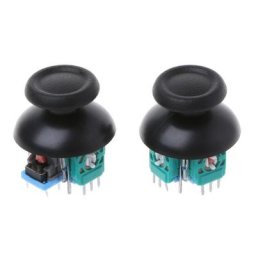 2 pièces pour manette de pouce 3D Sony4 | Bascule gauche et droite pour PS4/PS4Slim/Pro remplacement