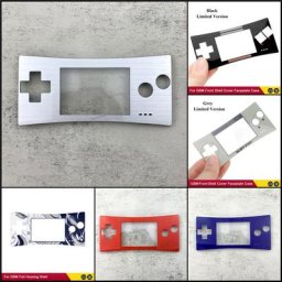 Coque frontale pour Nintendo GameBoy 11 couleurs Version limitée pour système GBM