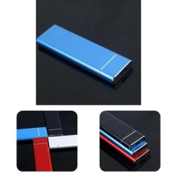 Boîtier de disque dur externe usb 3.1 type-c boîtier de stockage élégant et raffiné Premium