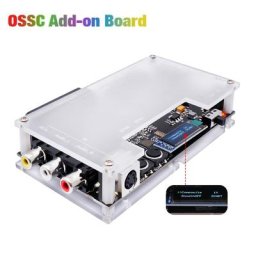 Carte d'extension OSSC avec entrée s-vidéo composite sortie de coordinateur péritel mode