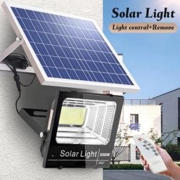 Lampes solaires à LED pour l'extérieur panneau de budgétaire étanche éclairage de jardin lampe