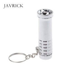 Porte-clés Mini LED 2 en 1 lampe torche LED blanche et UV violet porte-clés personnalité