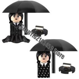 KF décennie ks Mini Figurines d'Action pour Enfants KF1907 KF1908 mercredi Addams Films Anime