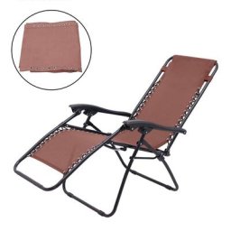 Chaise longue respirante et durable siège inclinable tissu de remplacement coussin lit suréWer
