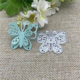 Pochoirs de matrices de découpe en métal papillon pour bricolage scrapbooking gaufrage décoratif