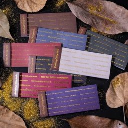 Autocollants vintage avec phrase 8 styles 20 feuilles stickers créatifs bronzants anglais