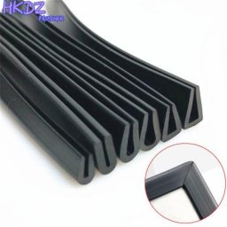 Bancs de bordure en caoutchouc noir feuille de chaise de bordure de table en verre protection