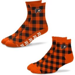 For Bare Feet Flyers de Philadelphie 2 paires de socquettes douillettes pour elle et lui