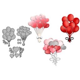 Mangoval – matrices de découpe en métal ballons en forme de cœur cadeaux de la saint-valentin