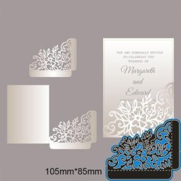 Matrices de découpe en métal dentelle Only Card pour carte bricolage Scrapbooking stbbles papier