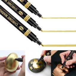 Stylo marqueur miroir chromé métallique stylo liquide bricolage stylos de peinture réfléchissants