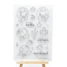 Sceau de sceau en PVC Transparent motifs de dessin animé bricolage Scrapbook carte Album Photo