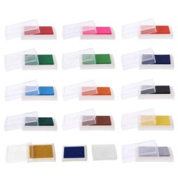 OOTDTY-tampon encre huile coloré | Tampon caoutchouc artisanal album à faire soi-même décoration
