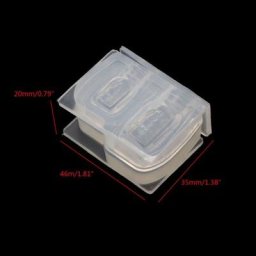 Mini pot à miel moule à pendentif en résine minite jeu alimentaire Silicone 203B