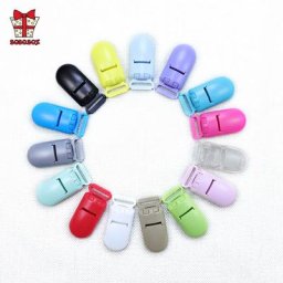 BOBO.BOX – attache-sucette en plastique pour bébé 5 pièces porte-sucette plat factice bretelles