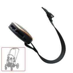 Connecteur de ceinture de sécurité à une nervure pour landau convertisseur de cadre support rapide
