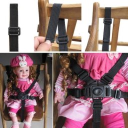 Chaise haute SFP universelle à 5 points pour bébé ceinture de sécurité Bumosquito landau
