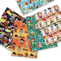 Tissu à College Dragon Ball Anime Peripharrate 140x50cm tissu à coudre bricolage patchwork
