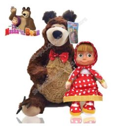 Mashas et Bear-Modèle de jouet de dessin animé pour enfants beurre de coton doux dérivés