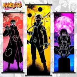 Oeuvre murale Anime toile NarAAPainting image Hatake Kakashi impression Uzumaki affiche Namikaze