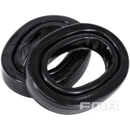 Cache-oreilles de remplacement FMA noir coussinets d'oreille en gel améliorés casque de