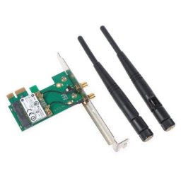 Carte de bureau sans fil L21D AR9287 PCI-E 300M double bande 2.4/5.8 ghz compatible avec Win10