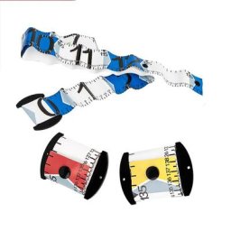 Règle de pêche pièces de rechange outils de matériel de mesure étanche remplacement PVC 1.38m *
