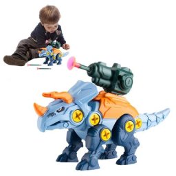 Kit de construction de dinosaures pour enfants jeu créatif prend note ensembles de construction