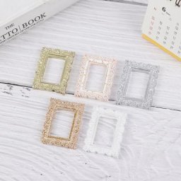 Cadre Photo Miniature pour maison de poupée 1:12 en résine accessoires de meubles de Simulation