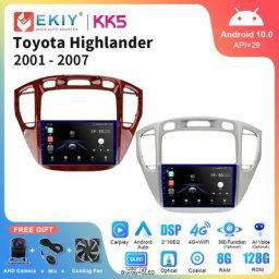 EKIY autoradio KK5 Android Navigation vidéo lecteur multimédia stéréo 2 Din DVD unité centrale pour