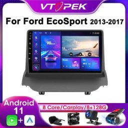 Vtopek-Autoradio Android 11 Navigation GPS Unité Principale Carplay Lecteur Vidéo Stéréo