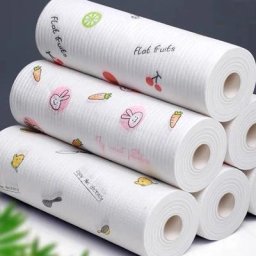 Rouleau de serviettes réutilisables en bambou chiffons paresseux support et séchage pour torchons